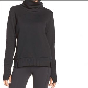 ALO Haze Long Sleeve Fleece Top. Brand new